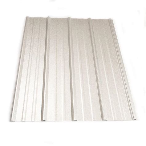 white house metal riof|16 ft white metal roofing.